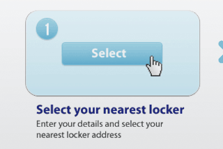 Select your nearest locker Select your nearest locker