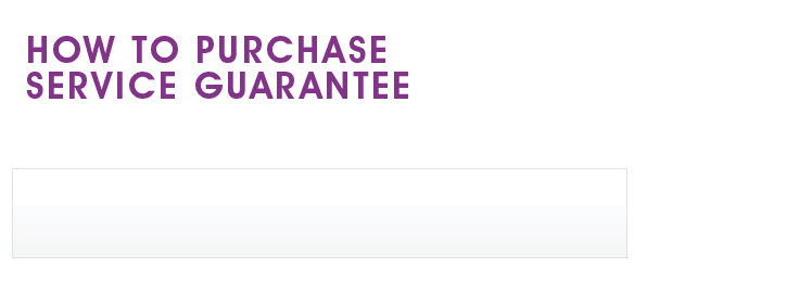 Service Guarantee