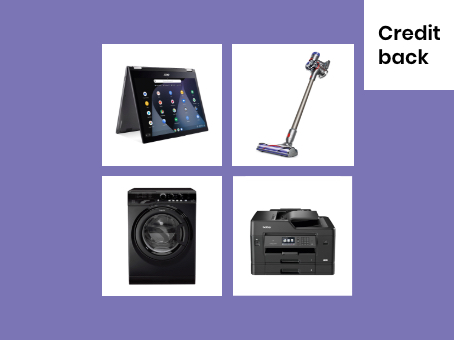 Our latest credit back offer