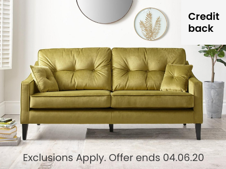 Our latest credit back offer