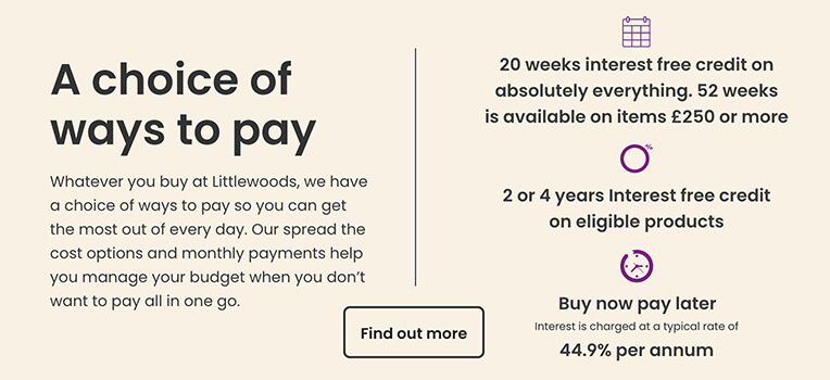 Choice of ways to pay