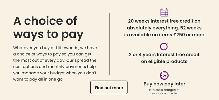 Choice of ways to pay
